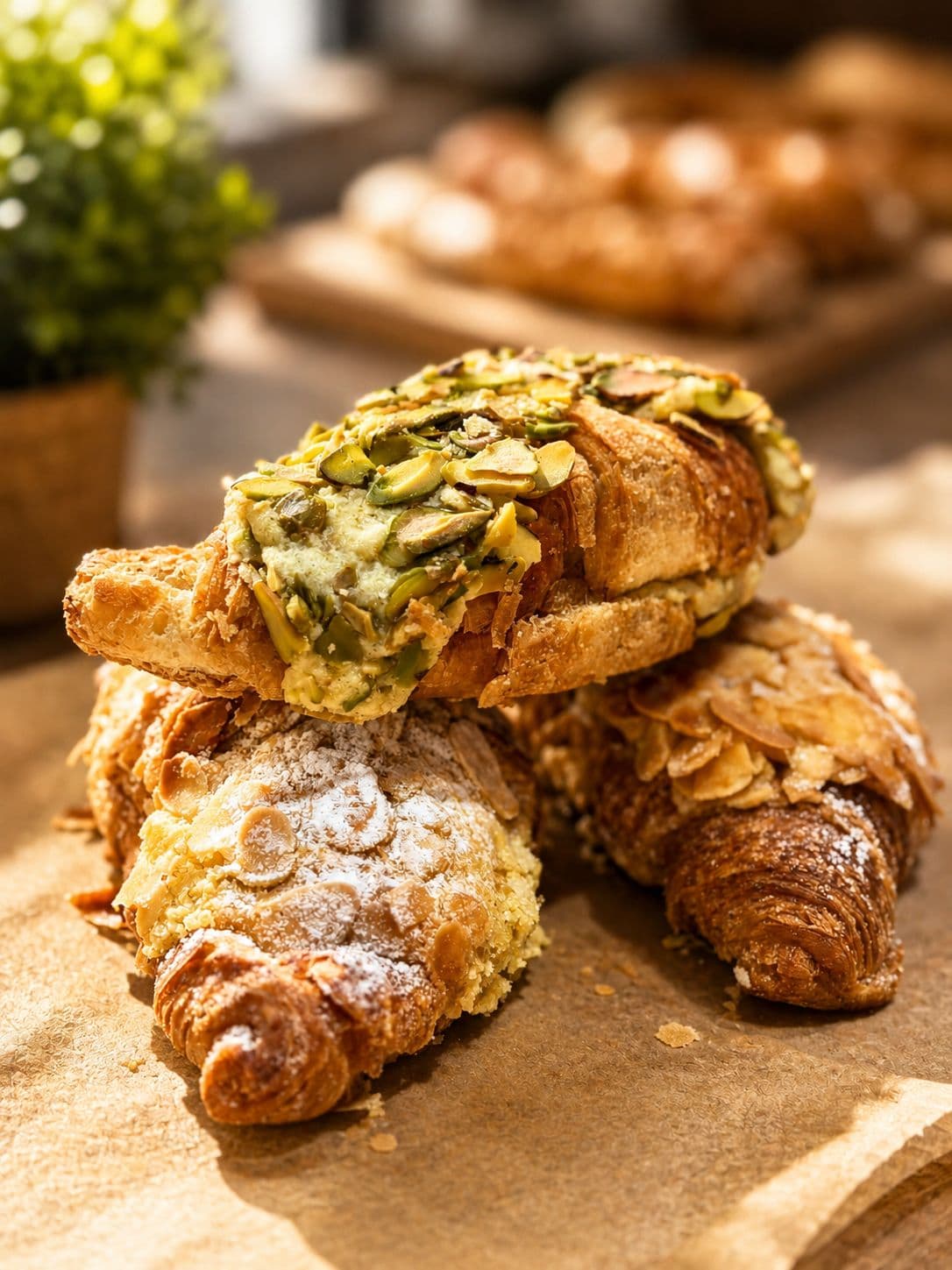 pistachio crossiant